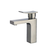 Pelican PL-8142 Single Hole Bathroom Faucet - Brushed Nickel